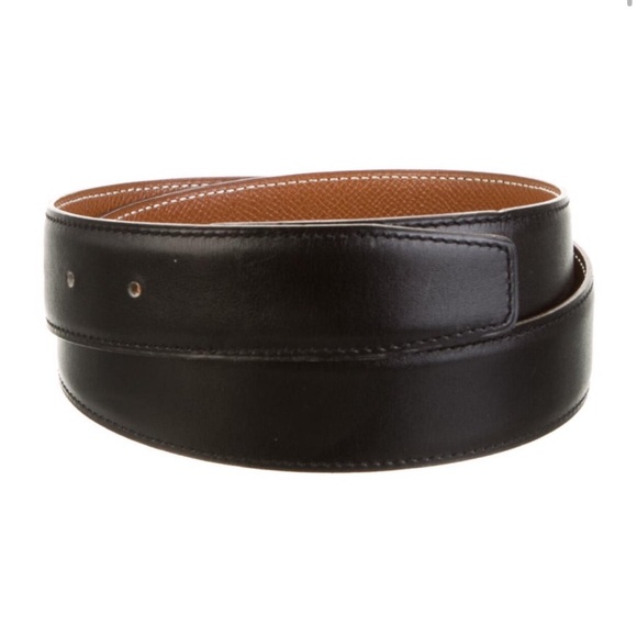 Authentic Hermes Women’s Reversible 32mm Belt Strap - Picture 1 of 6